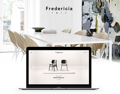 Fredericia Furniture - Webdesign
