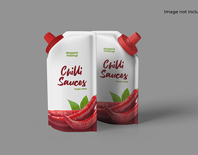Stand Up Spouted Pouch Packaging Mockup