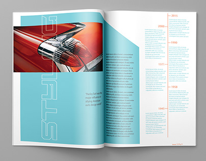 6 Page Article Design