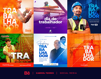 Design p/ Social Media | Dia do Trabalhador