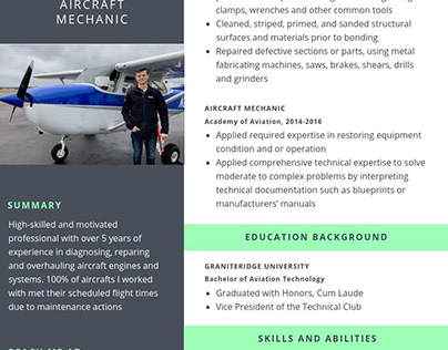 Aerospace and Automotive Resume Examples