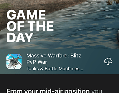 Massive Warfare: Game of the Day on the App Store
