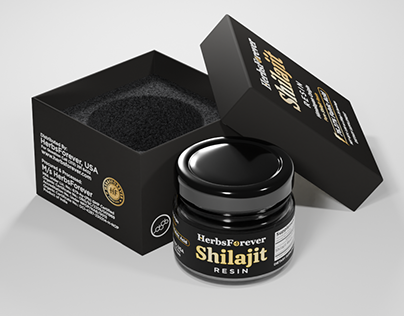 Project thumbnail - Herbsforever - Shilajit product banners
