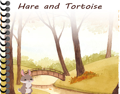 story writing (Hare and Tortoise )