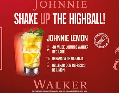 SHAKE UP THE HIGHBALL! (Johnnie Walker)