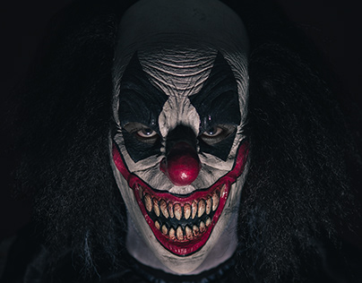 Evil Clown % Ghoulish Productions Mask