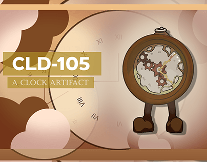 Clockwork CLD-105 A Clock Artifact (3D Model)