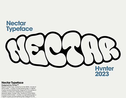 Nectar Typeface (hvnter.net)