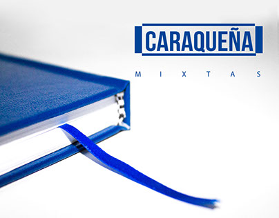 CARAQUEÑA | Libreta Artesanal | Azul