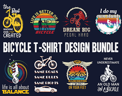 bicycle tshirt design