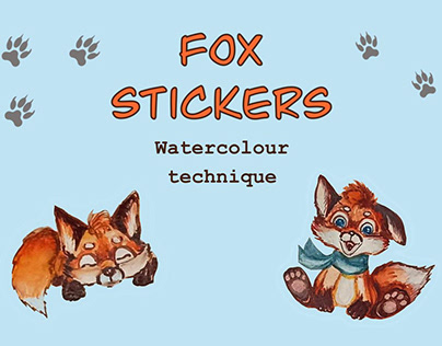 Fox stickers