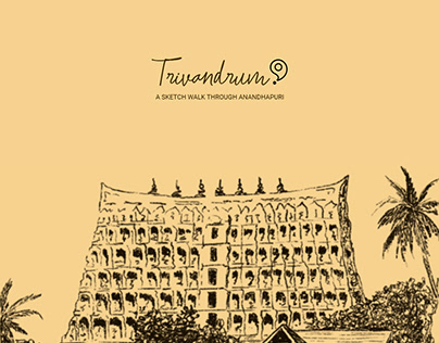 Trivandrum, A sketch walk through Anandhapuri