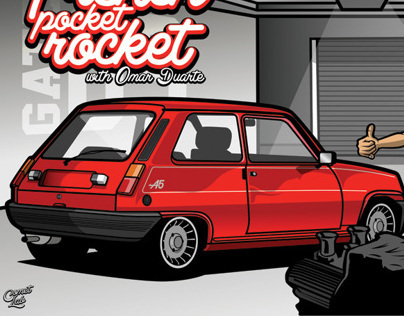 "The Drivers" 3th Illustration Renault A5