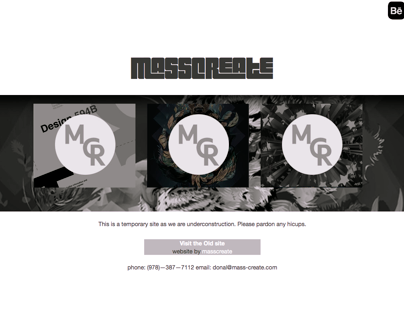 MassCreate (temp.) site launch