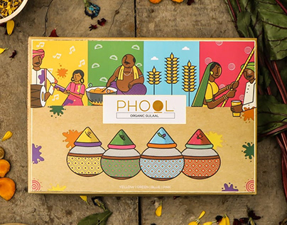 Holi Gulaal Packaging (phool.co)