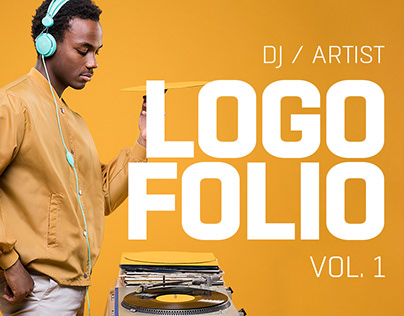 DJ artist logofolio