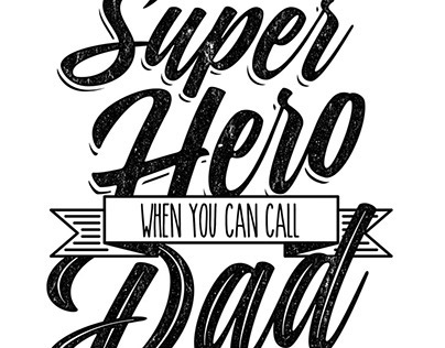 Who needs a super hero? When you can call dad