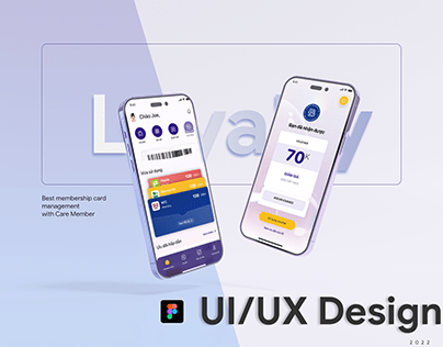 Loyalty mobile app - UI Design