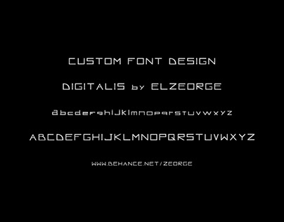 Custom Font Design