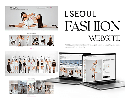 Project thumbnail - Fashion Website | LSEOUL Website