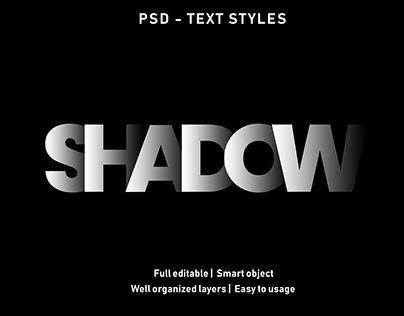 Free Shadow Text Effect