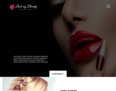 Makeup artist website