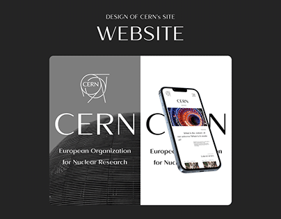 CERN - WebSite Redesign