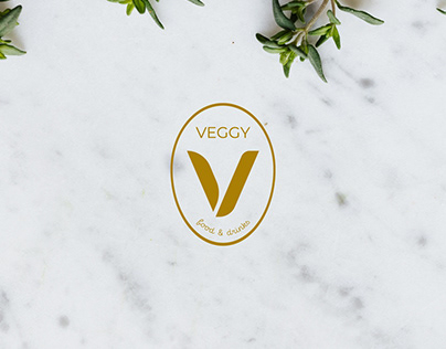 Logo for vegetarian restaurant Veggy