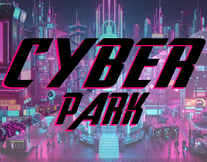 Concept amusement park 'CyberPark'