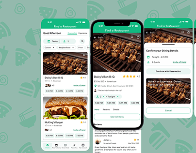 Dine-In App Redesign Challenge
