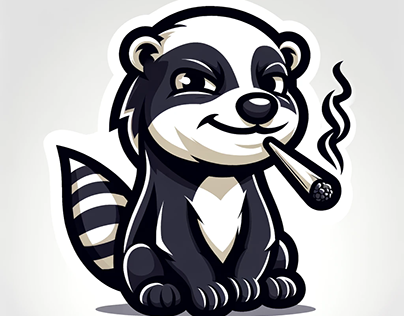 Honey Badger Cannabis Dispensary Logos