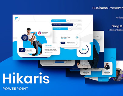 Hikaris Business PowerPoint Template