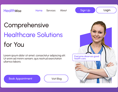 Health Care UI/UX Design