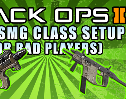 Black Ops 2 SMG YouTube Thumbnail