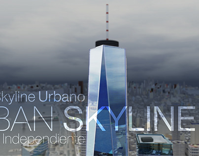Urban Skyline - 3D Modeling Project