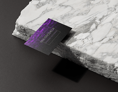 Business card for graphic designer