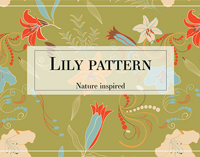 Project thumbnail - Lily pattern