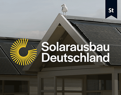 Solarausbau Deutschland - Brand Identity