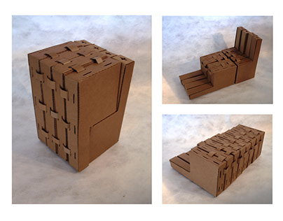 Modular Cardboard Chair