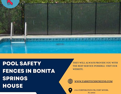 About Pool Safety Fencing In Bonita Springs