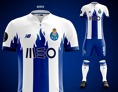 F.C Porto | Home Kit Concept "Blue Flames"
