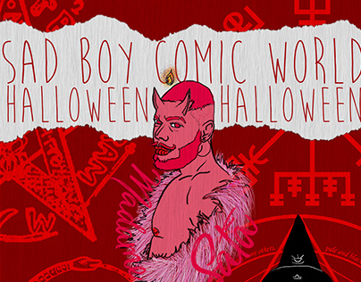 Sad Boy Comic World | Halloween