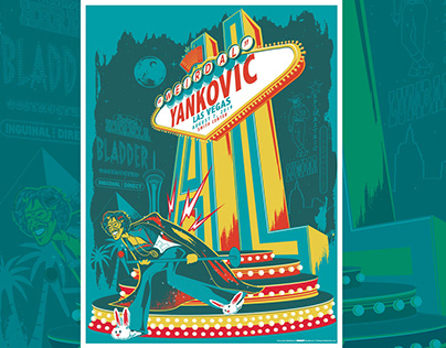 "Weird Al" Yankovic Poster Las Vegas 2019