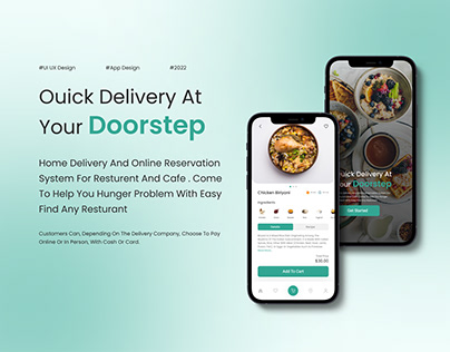 Food Delivery App Design