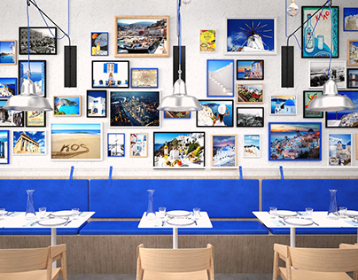 The Greek Restaurant Interior