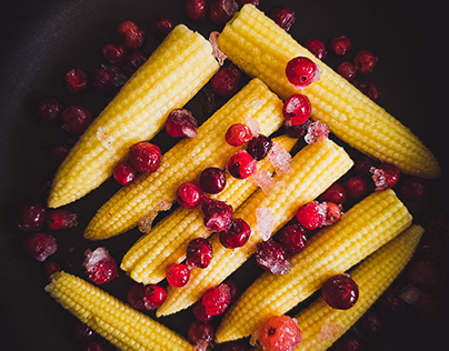 Corn and Cranberries