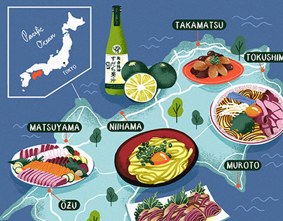 Japanese Food Maps