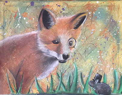Fox Painting (Sold)
