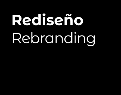 Rediseño / Rebranding