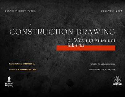 Museum Wayang Construction Drawing